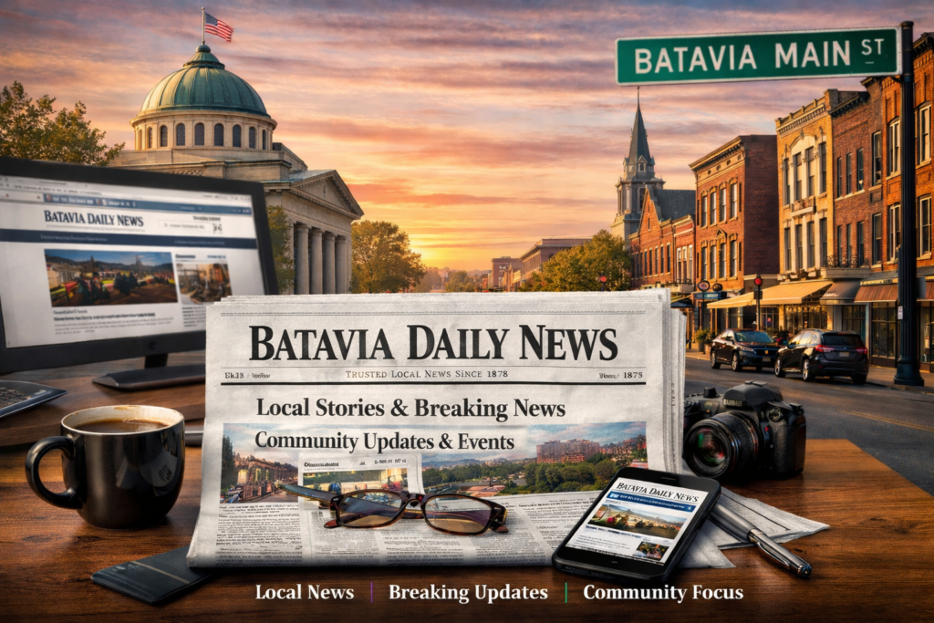 Batavia Daily News – Latest Local Updates, Breaking News & Community Coverage