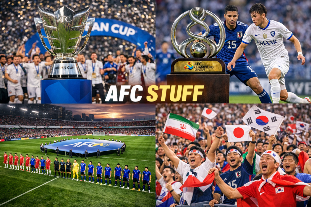 AFC Stuff: The Ultimate Guide to Everything About Asian Football Confederation