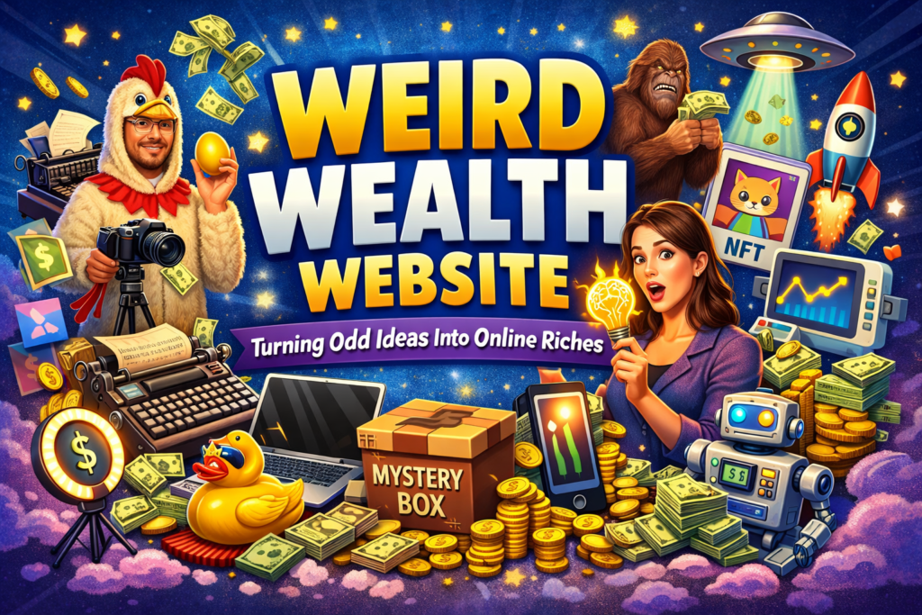 Weird Wealth Website: The Secret to Unconventional Riches and Digital Fortune