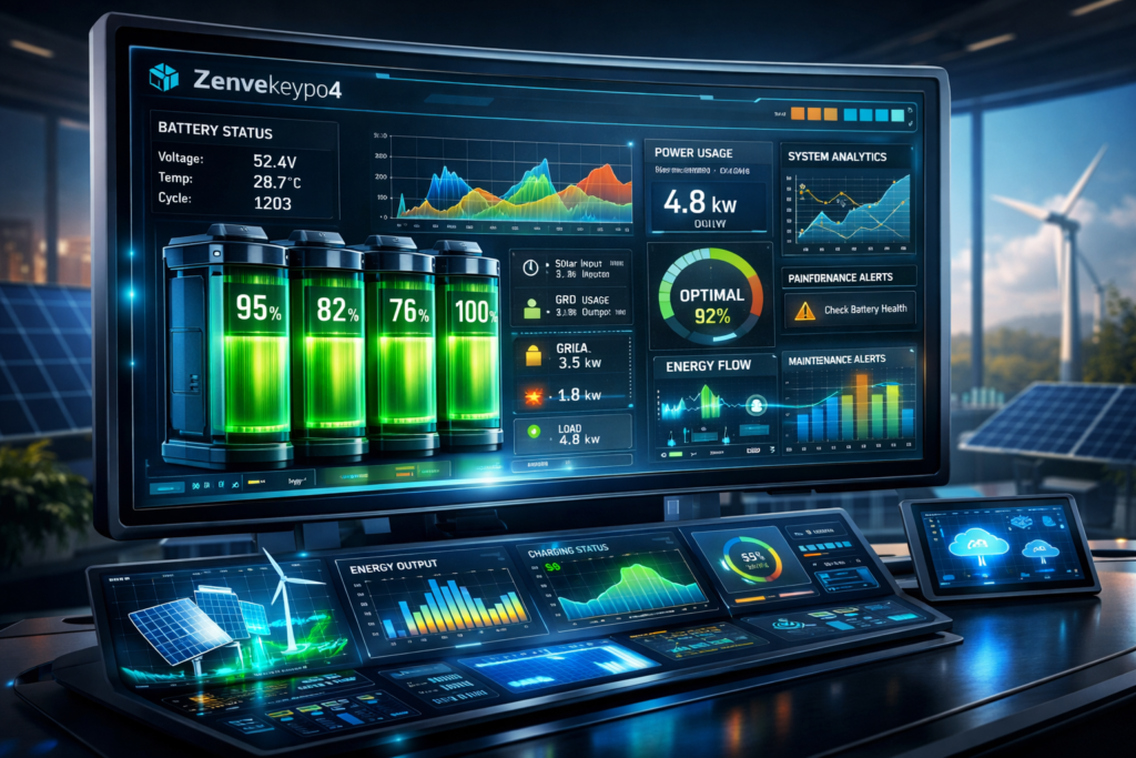 Zenvekeypo4 Software: Complete Guide to Smart Energy Optimization and Battery Management