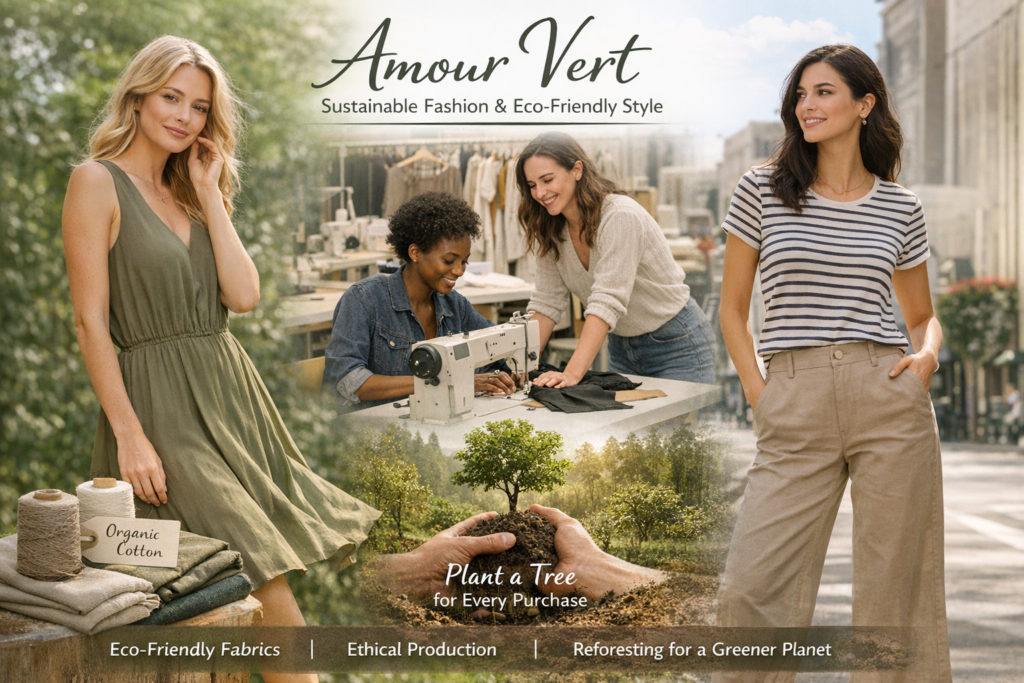 Amour Vert: The Ultimate Guide to Sustainable Fashion, Ethical Clothing, and Eco-Friendly Style
