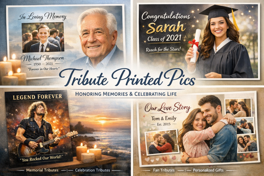 Tribute Printed Pics: Meaning, Uses, and How to Create Beautiful Tribute Images