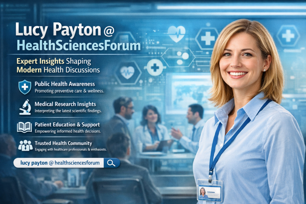Lucy Payton @ HealthSciencesForum: A Complete Guide to Her Role in Online Health Discussions