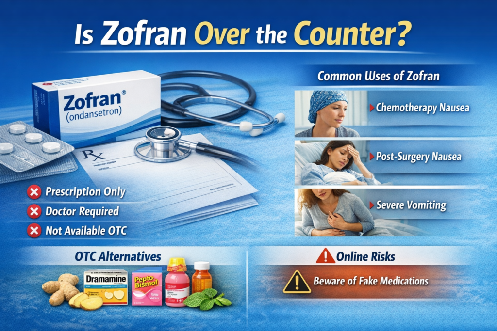 Is Zofran Over the Counter? Complete Guide to Availability, Uses, and Alternatives